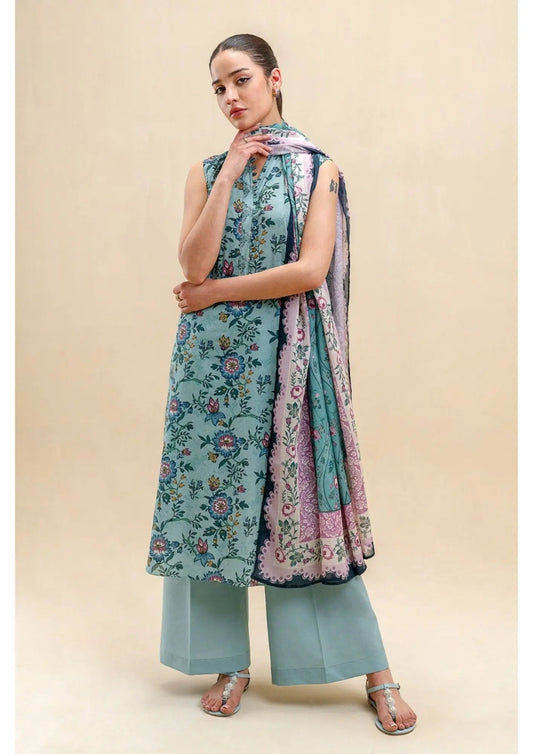Women's 3-Piece Printed Lawn Collection - Beech Tree Khoobsurat