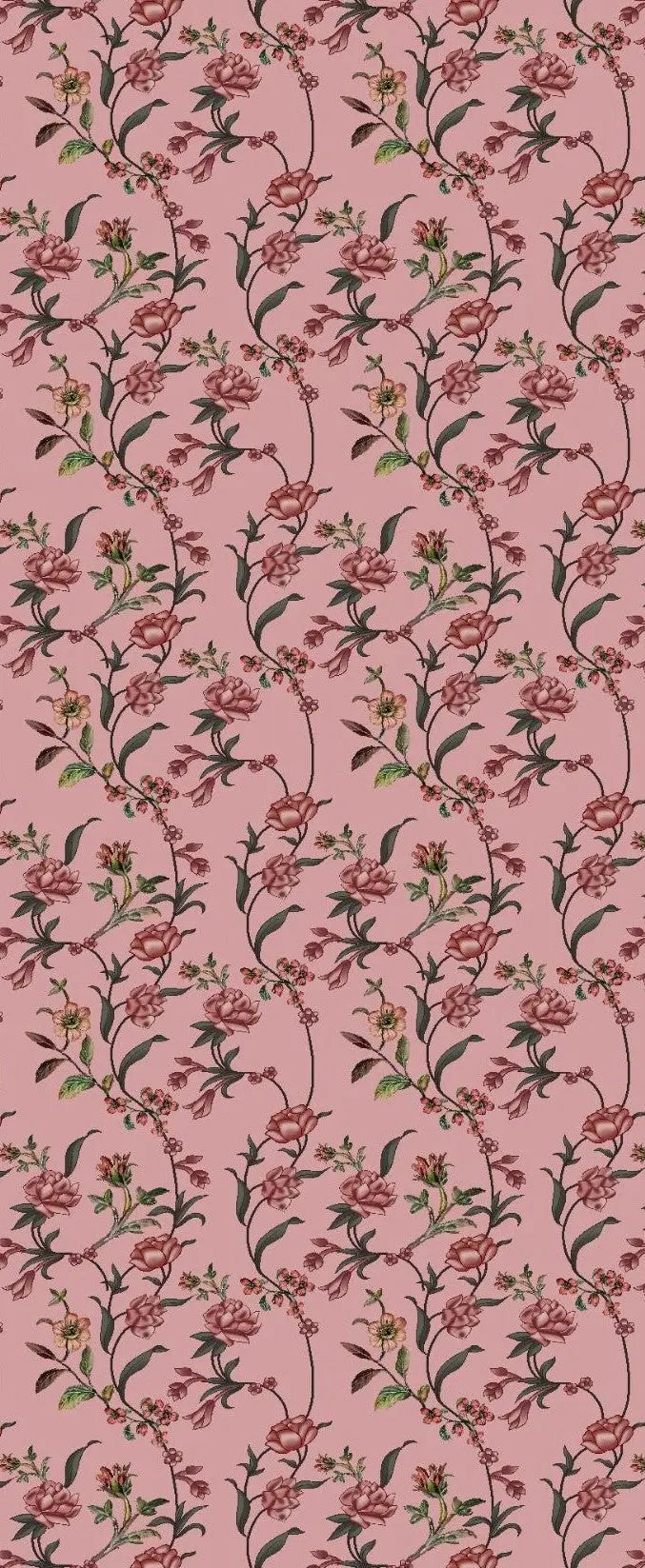 Nishat 2-Piece – Dusty Rose Vine Bloom (Unstitched) Khoobsurat