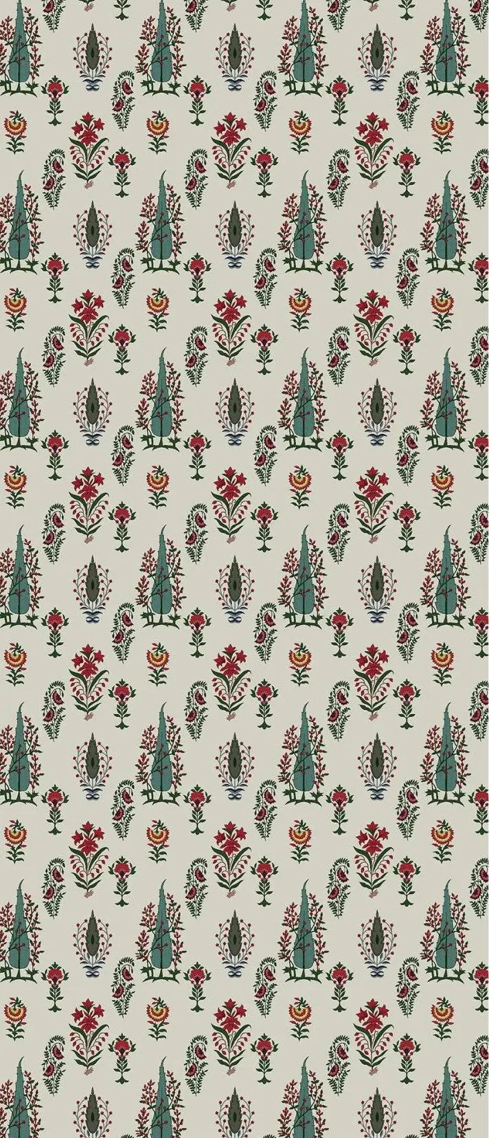 Nishat Lawn 2-Piece – Mughal-Inspired Floral Print (Unstitched) Khoobsurat