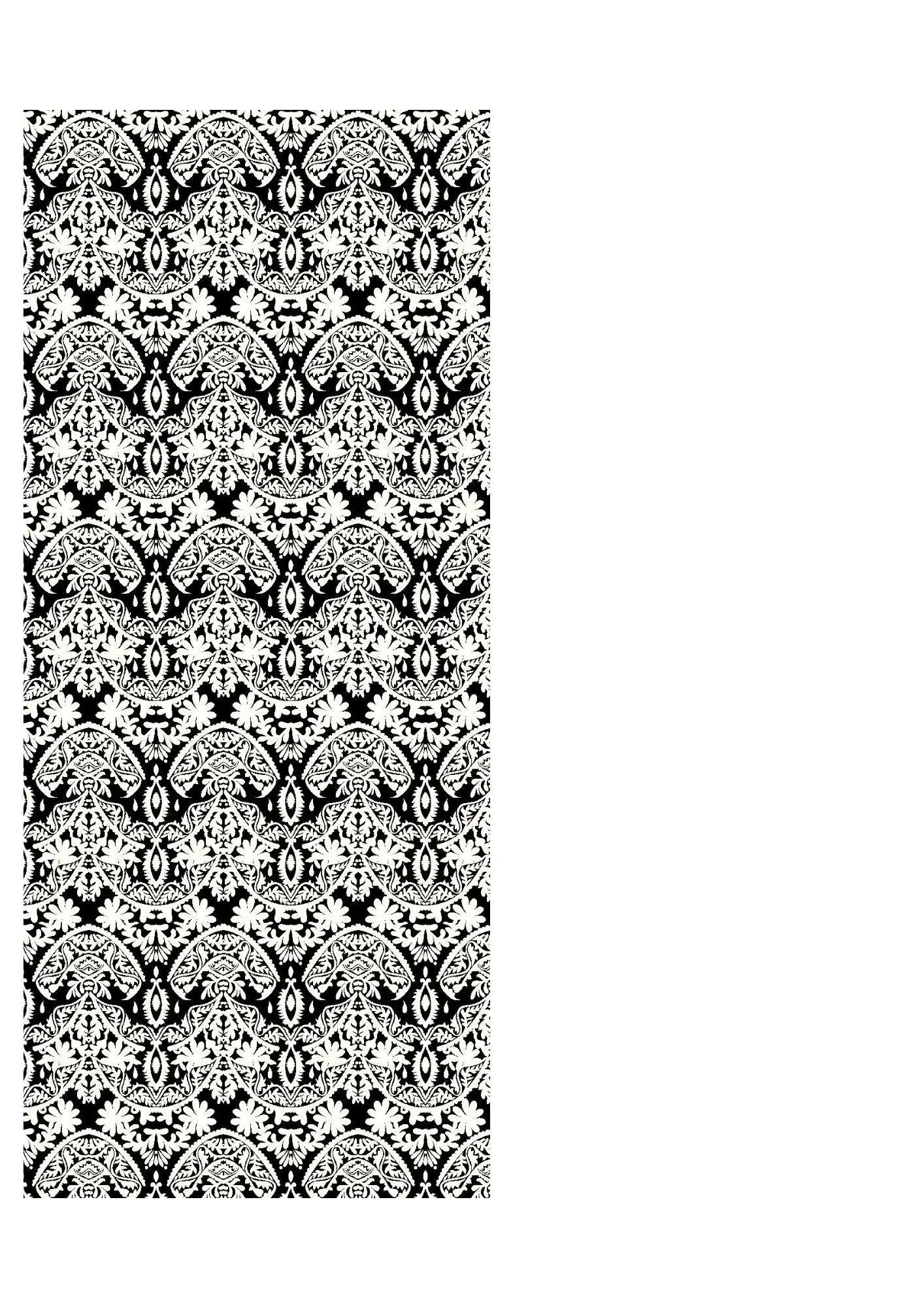 Nishat 2-Piece – Classic Black & Ivory Baroque Print (Unstitched) Khoobsurat